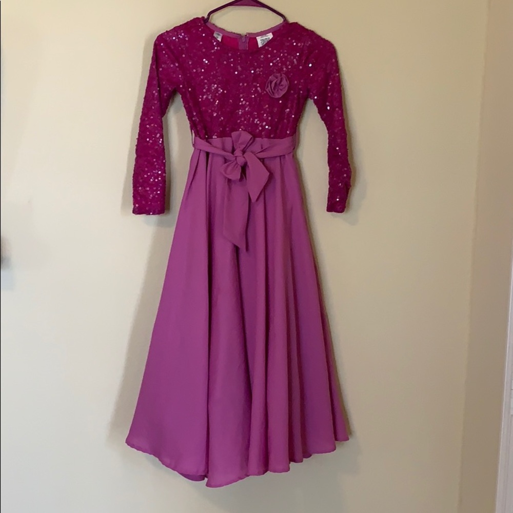 Sequined top dress